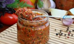 Аджика с острым перцем на зиму, пошаговый рецепт с фото от автора Наталья