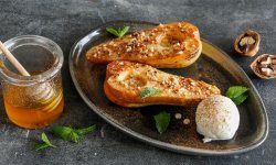 Груша, запеченная в духовке, пошаговый рецепт с фото на 285 ккал
