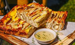 Пирог с грушей и сыром, пошаговый рецепт с фото на 421 ккал