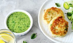 Рыбные котлетки с зеленым горошком, пошаговый рецепт с фото на 582 ккал