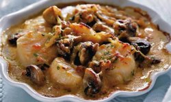 Запеченные морские гребешки, пошаговый рецепт с фото на 784 ккал