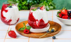 Ягодный смузи с творогом, пошаговый рецепт с фото на 288 ккал