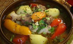 Хашлама из баранины по-грузински