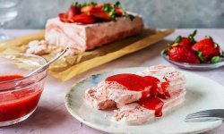 Парфе с клубникой, пошаговый рецепт с фото на 630 ккал