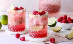 Мохито с малиной безалкогольный, пошаговый рецепт с фото на 117 ккал