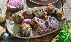 Ханский шашлык из печени в жировой сетке, пошаговый рецепт с фото на 1437 ккал