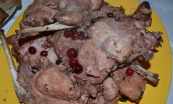 Кролик в клюквенном маринаде, пошаговый рецепт с фото от автора Светлана