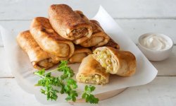 Блины на кефире с капустой, пошаговый рецепт с фото на 734 ккал